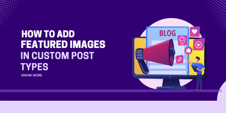 Add featured image section to custom post