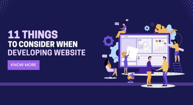 11 things to consider when developing your website